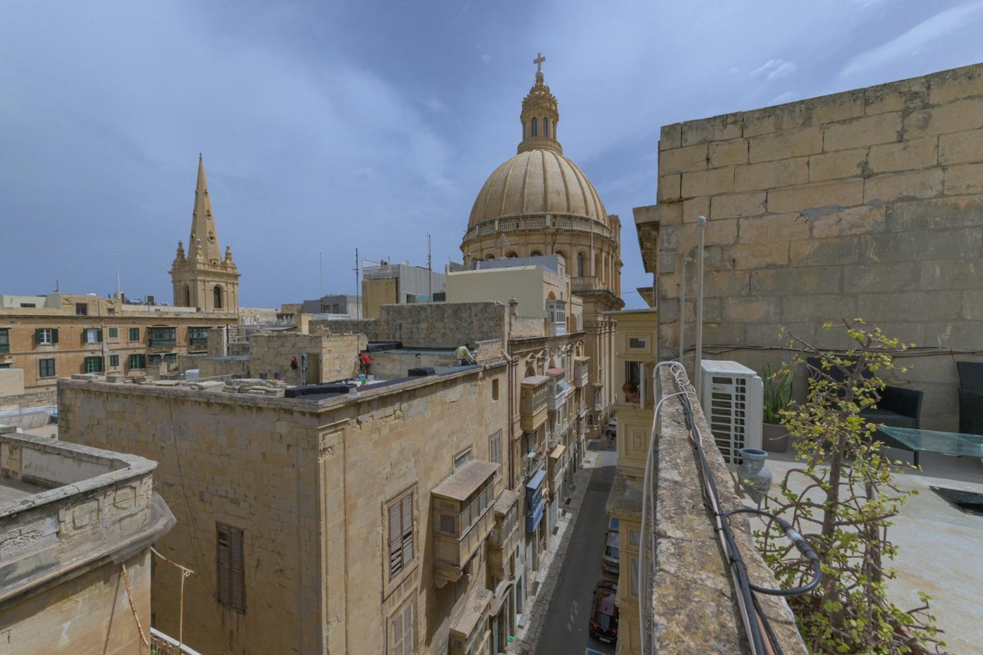 Stylish Valletta 2 Bedrooom City Centre Apartment With Terrace Eksteriør bilde